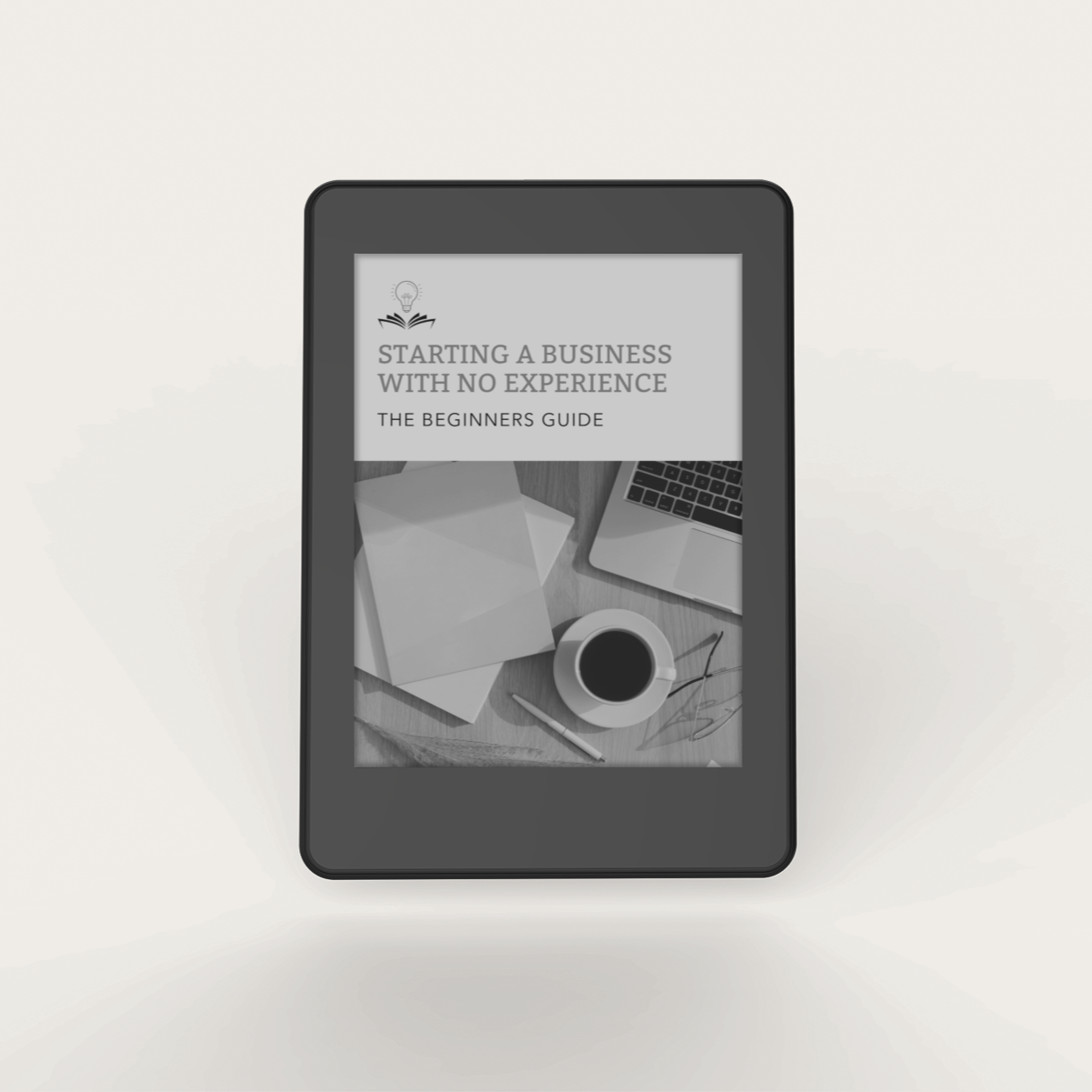 An image of the ebook on a Kindle device